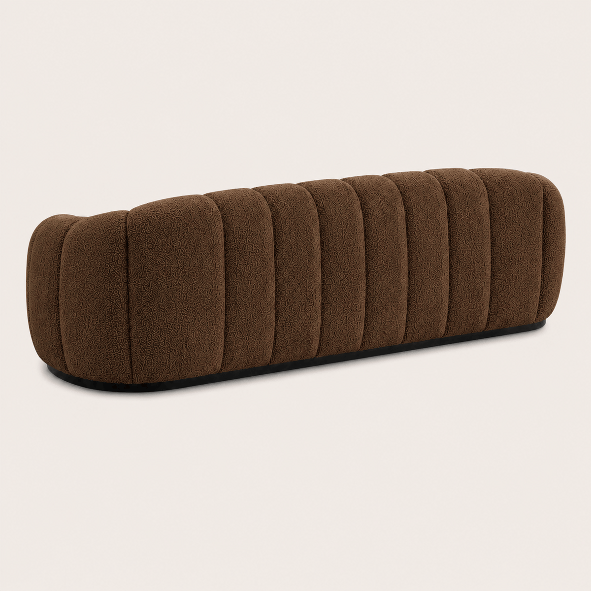 Palermo - 3-Seater Channel Tufted Sofa